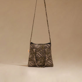 Handcrafted quilted sling bag 35