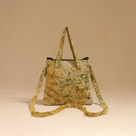 Handcrafted quilted sling bag 38