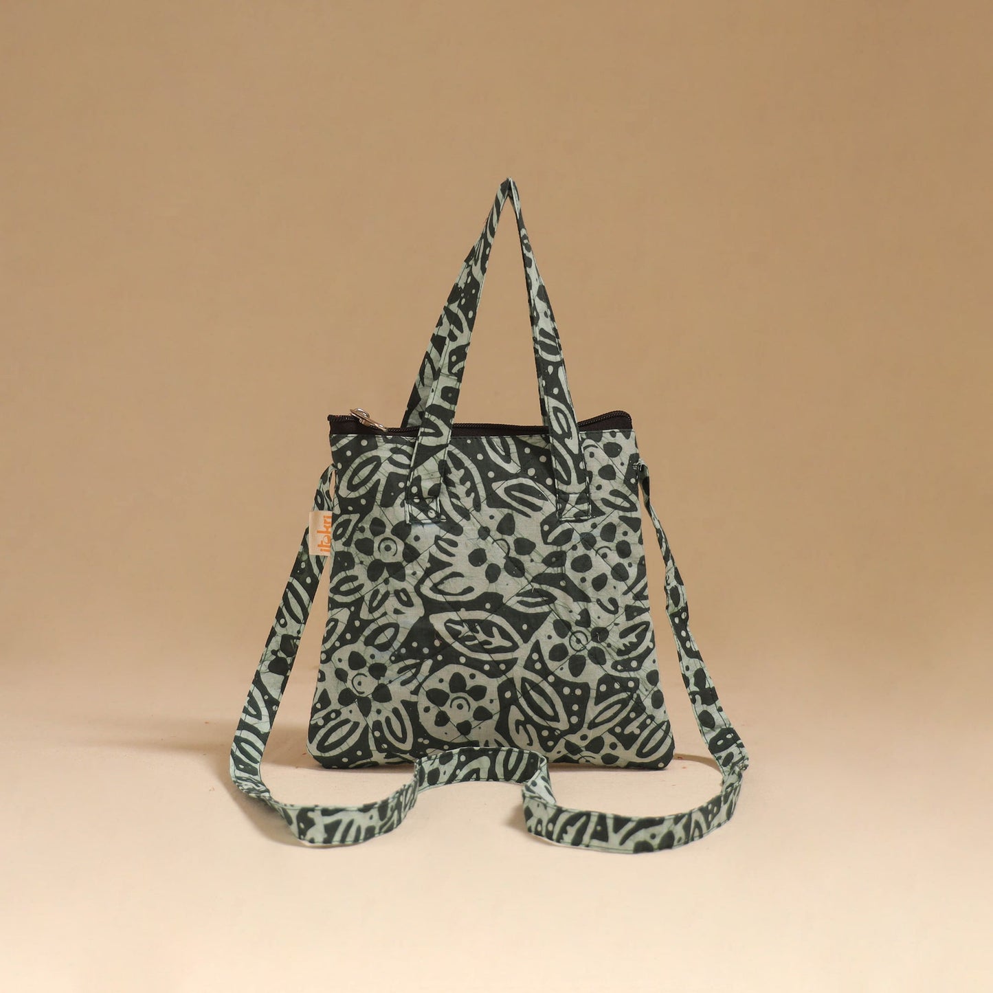 Handcrafted quilted sling bag 45