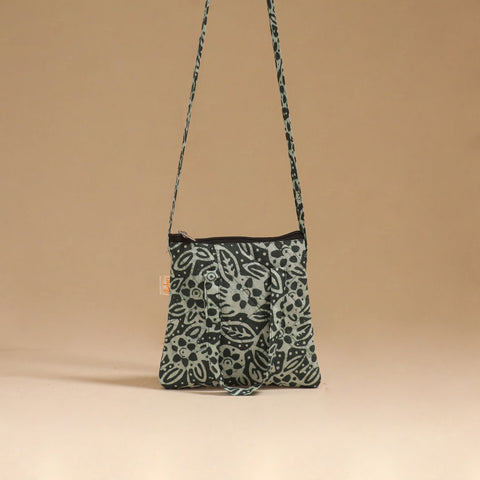 Handcrafted quilted sling bag 45