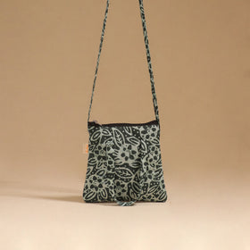 Handcrafted quilted sling bag 45