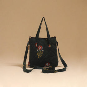 Handcrafted quilted sling bag 55