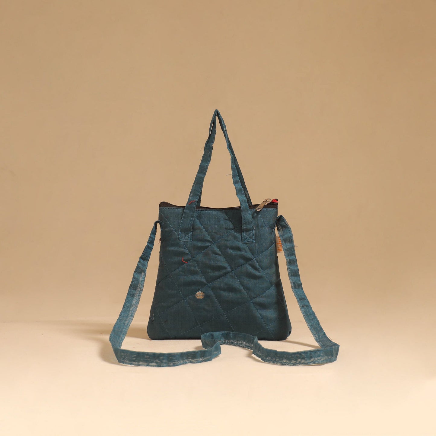 Handcrafted quilted sling bag 79