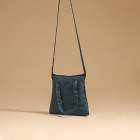 Handcrafted quilted sling bag 79