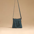 Handcrafted quilted sling bag 79