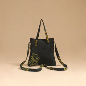 Handcrafted quilted sling bag 83