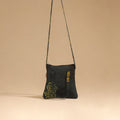 Handcrafted quilted sling bag 83