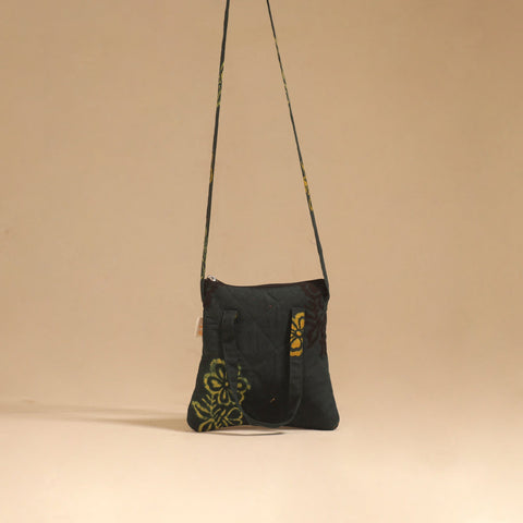 Handcrafted quilted sling bag 83