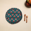  Green Handcrafted Sanganeri Cotton Pot Holder