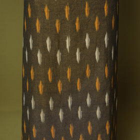 Green - handloom cotton 3pc pochampally ikat dress material