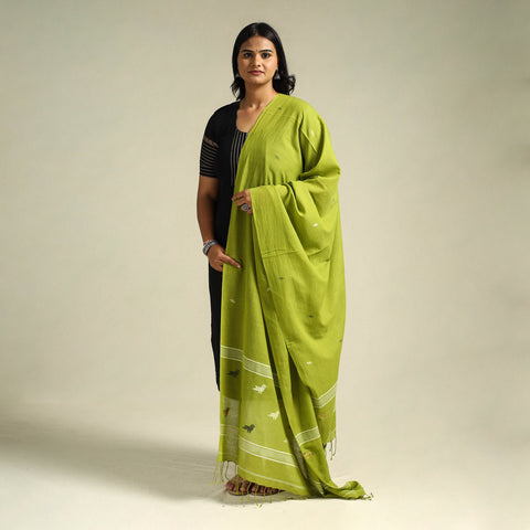 Buy Handloom Cotton Burdwan Jamdani Dupatta