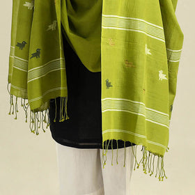Buy Handloom Cotton Burdwan Jamdani Dupatta