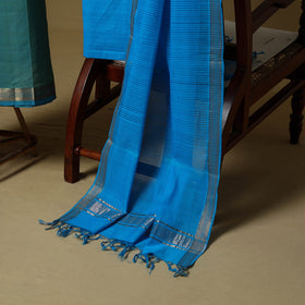 Handloom cotton mangalagiri 3pc unstitched dress material