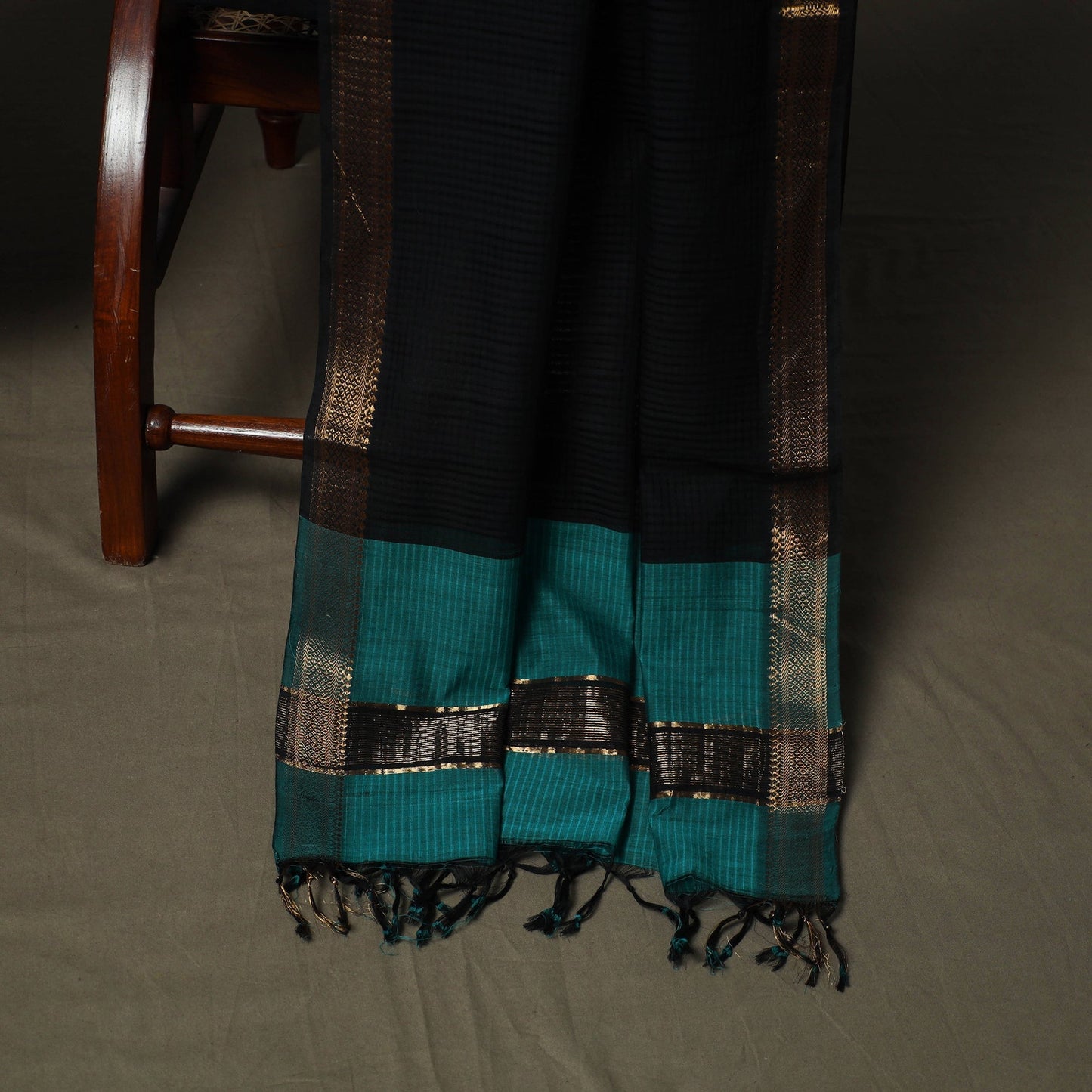 Handloom cotton mangalagiri 3pc unstitched dress material