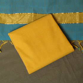 Handloom cotton mangalagiri 3pc unstitched dress material