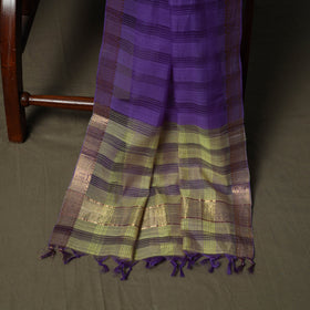 Handloom cotton mangalagiri 3pc unstitched dress material