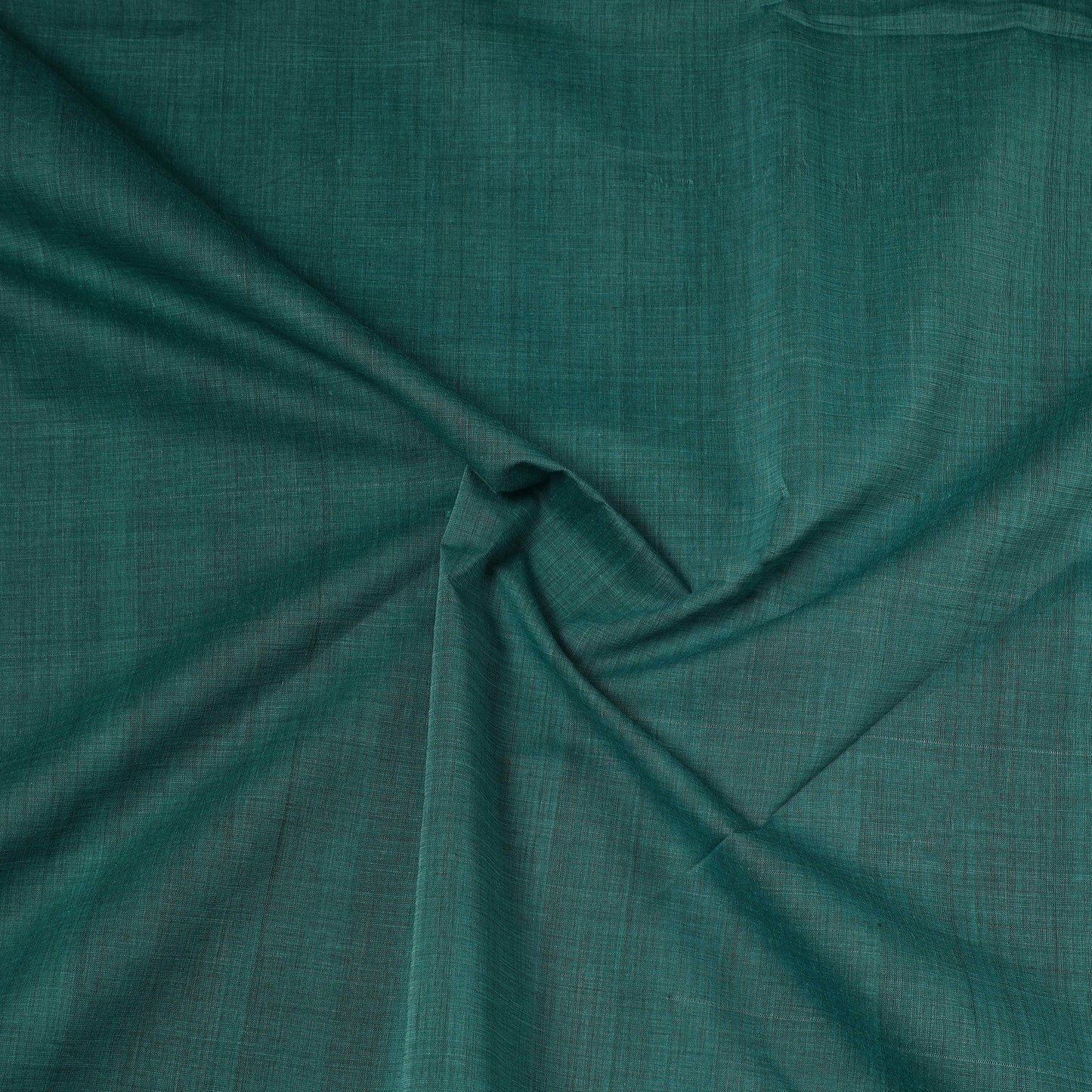Green - handloom cotton mangalagiri fabric with zari border