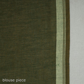  Handloom Cotton Phulia Jamdani Saree with Tassels 