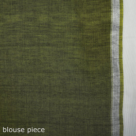  Handloom Cotton Phulia Jamdani Saree with Tassels