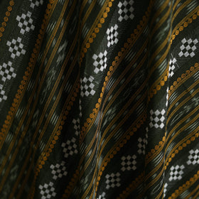 Handloom cotton sambalpuri dabi ikat fabric 01 - handcrafted