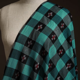 Handloom cotton sambalpuri dabi ikat fabric 06 - handcrafted