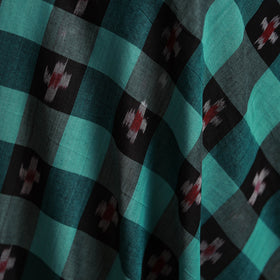 Handloom cotton sambalpuri dabi ikat fabric 06 - handcrafted