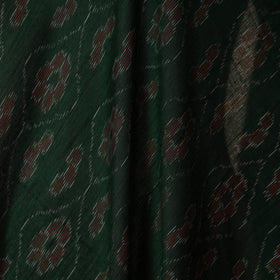 Green - handloom cotton sambalpuri ikat fabric 02