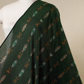 Green - handloom cotton sambalpuri ikat fabric 03