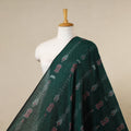 Green - handloom cotton sambalpuri ikat fabric 08