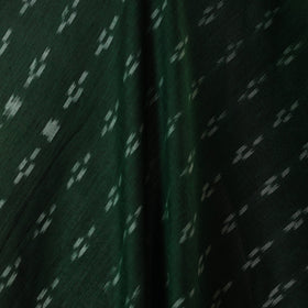 Green - handloom cotton sambalpuri ikat fabric 15