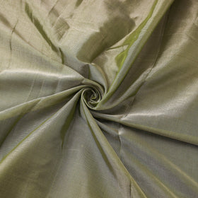 Handloom full tissue silver zari stripes chanderi silk