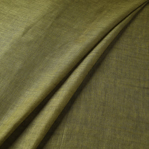 Green - handloom linen bhagalpuri fabric 09 - handcrafted