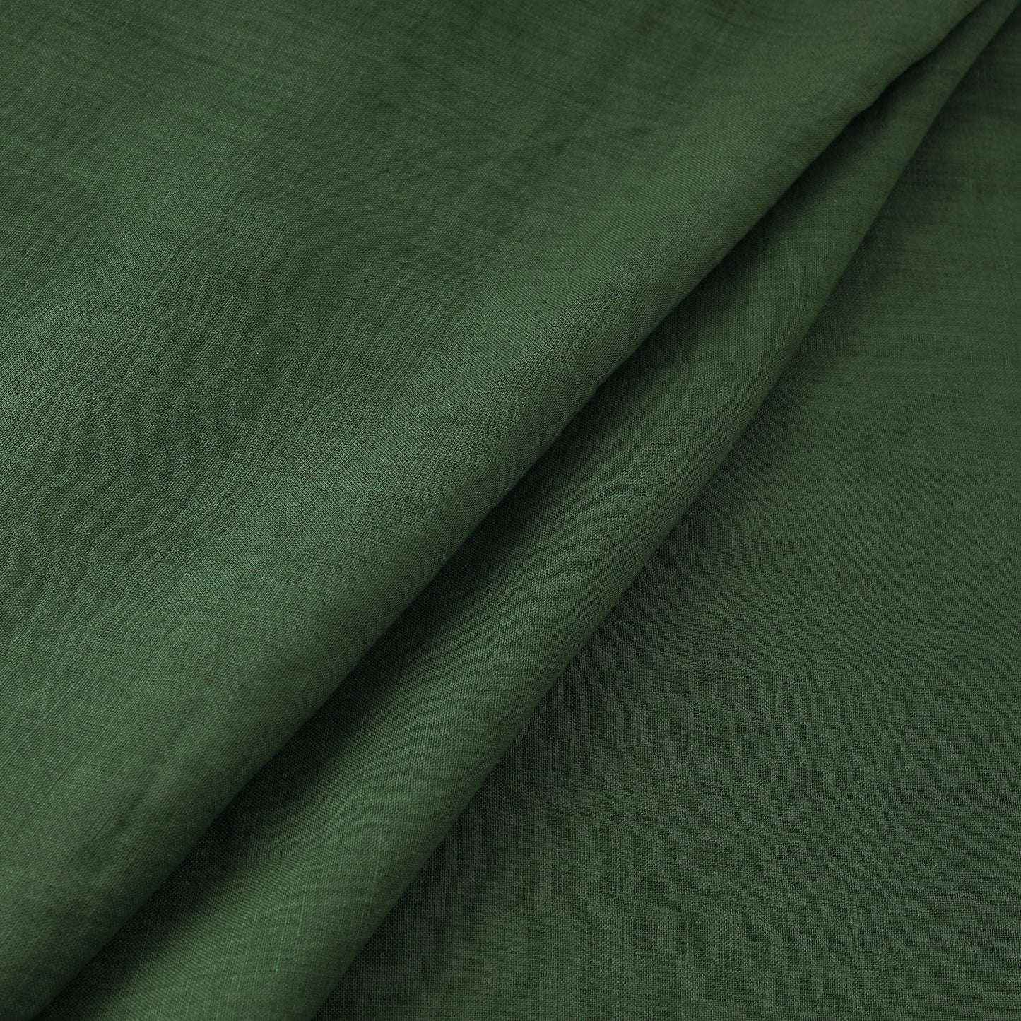 Green - handloom linen bhagalpuri fabric 16 - handcrafted