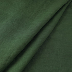 Green - handloom linen bhagalpuri fabric 16 - handcrafted