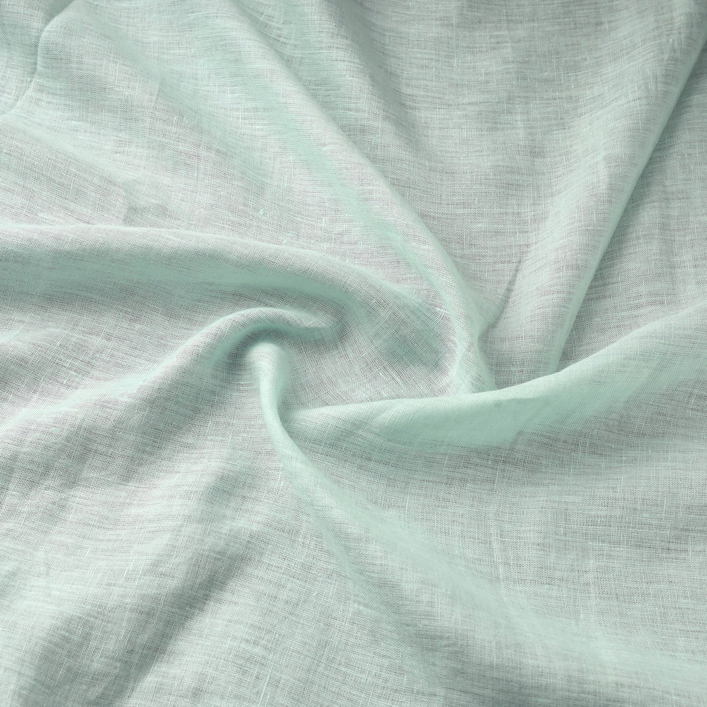 Green - handloom linen bhagalpuri fabric 21 - handcrafted