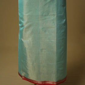 Handloom maheshwari silk tissue zari 2pc unstitched dress