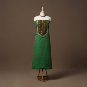 Handloom mangalagiri patchwork cotton unstitched kurta