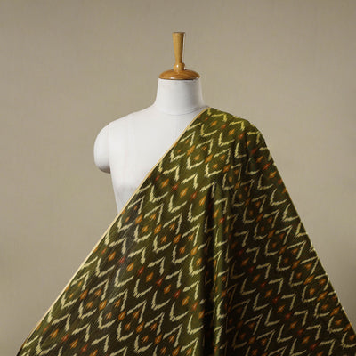 Handloom mercerised cotton pochampally ikat fabric 13