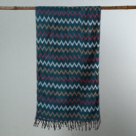 Buy Handloom Mercerized Cotton Pochampally Ikat Stole