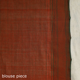 Green Handloom Missing Checks Cotton Mangalagiri Saree