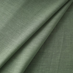 Green - handloom organic kala cotton fabric 09 - handcrafted