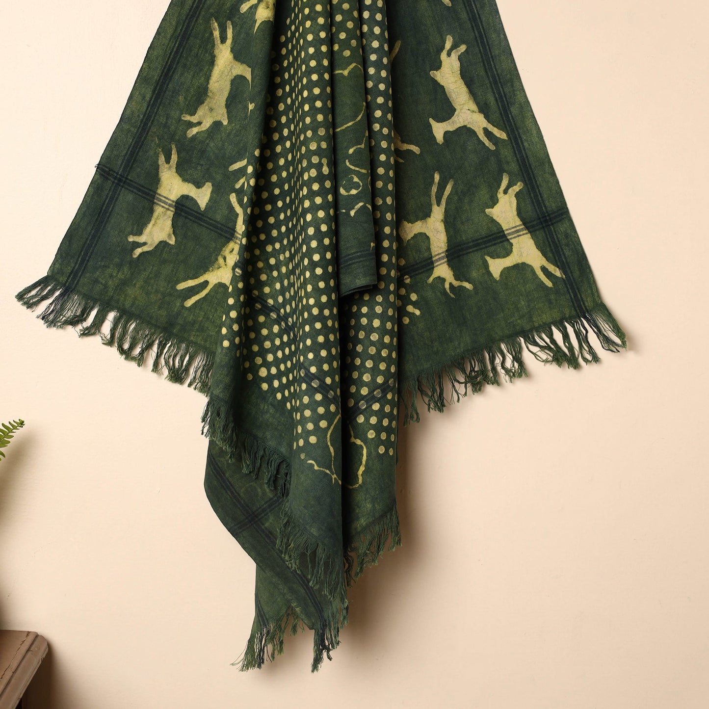 Buy Handloom Block Printed Cotton Bindaas Towel Online