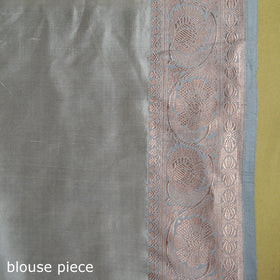 Green - handloom pure katan silk kaduwa zari buti banarasi
