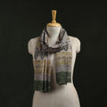 Handloom pure wool natural dyed hand block print bagru