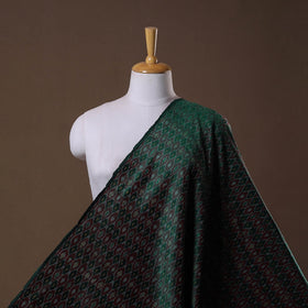 Handloom raw silk pochampally ikat fabric 08 - handcrafted