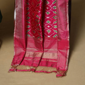 Handloom sico pochampally ikat 2pc unstitched dress
