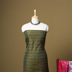 Handloom sico pochampally ikat 2pc unstitched dress