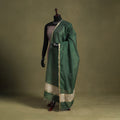 Green - handloom silk cotton maheshwari dupatta 30