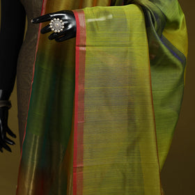 Handloom silk cotton maheshwari dupatta with zari border 15