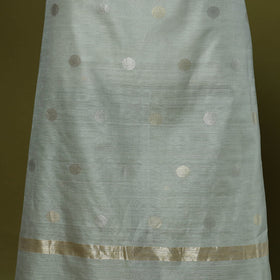 Handloom zari buti chanderi silk 2pc unstitched dress